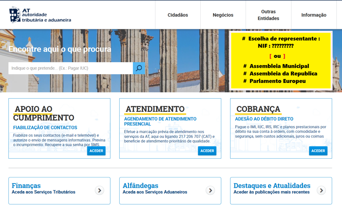 Sugestão de Novo Portal